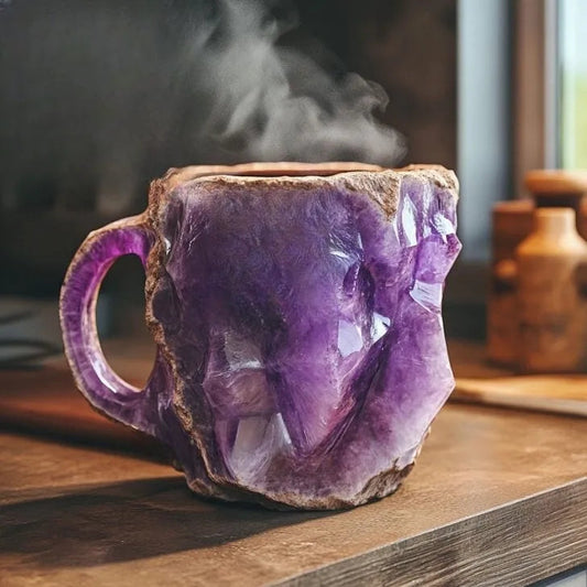 AuraStone – Handcrafted Mineral Stone Coffee Mugs Made from Real Crystal [50% Off]