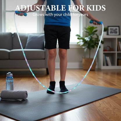 LumaLeap™ – LED Jump Rope for Joyful, Confident & Energetic Fitness Training [50% Off]