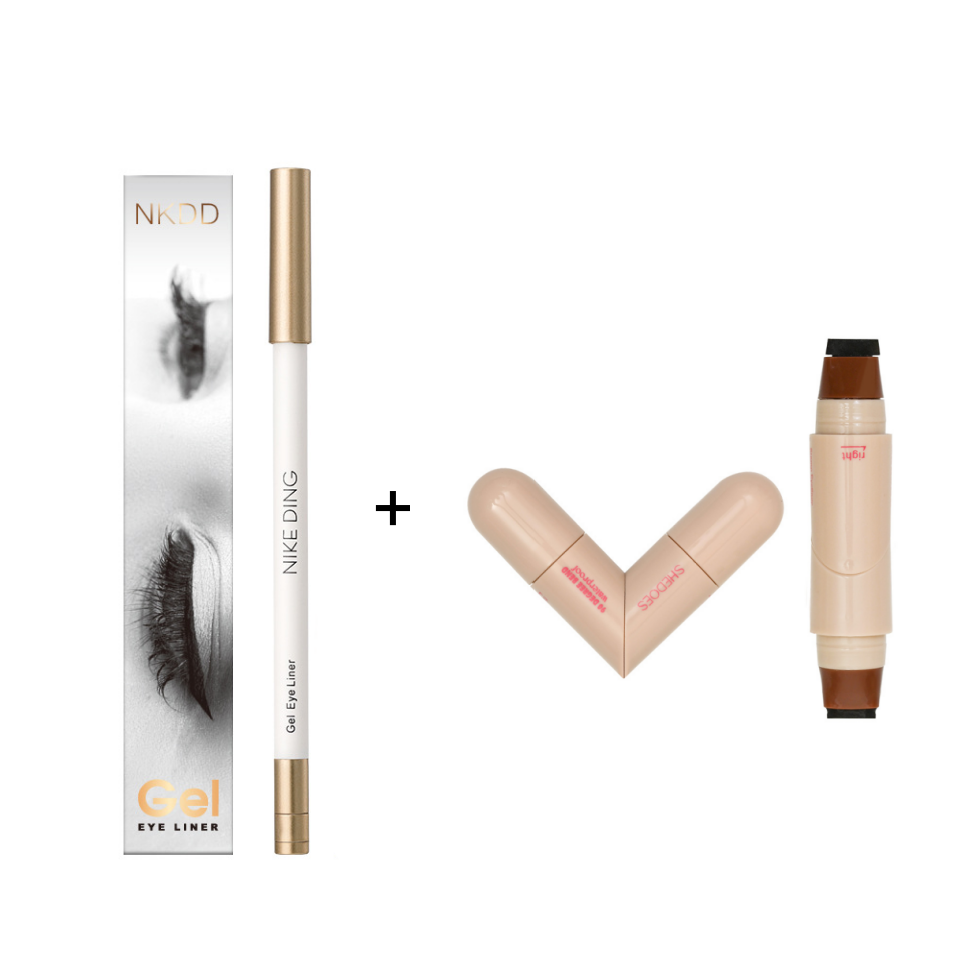 Double-Sided Winged Eyeliner Stamp with Precision Tip