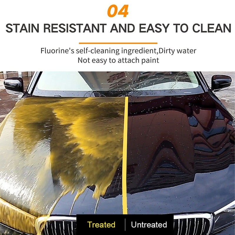 Titanium Ceramic Wax Polish for Car Paint Protection & High Gloss Finish