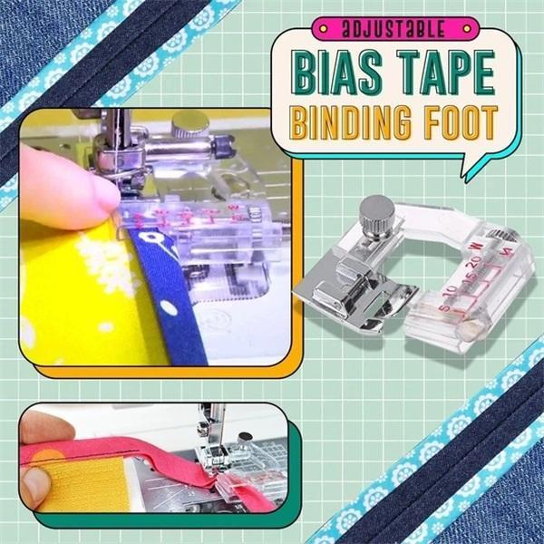AdjustoBind™ Precision Bias Tape Foot with Adjustable Settings [50% Discount]