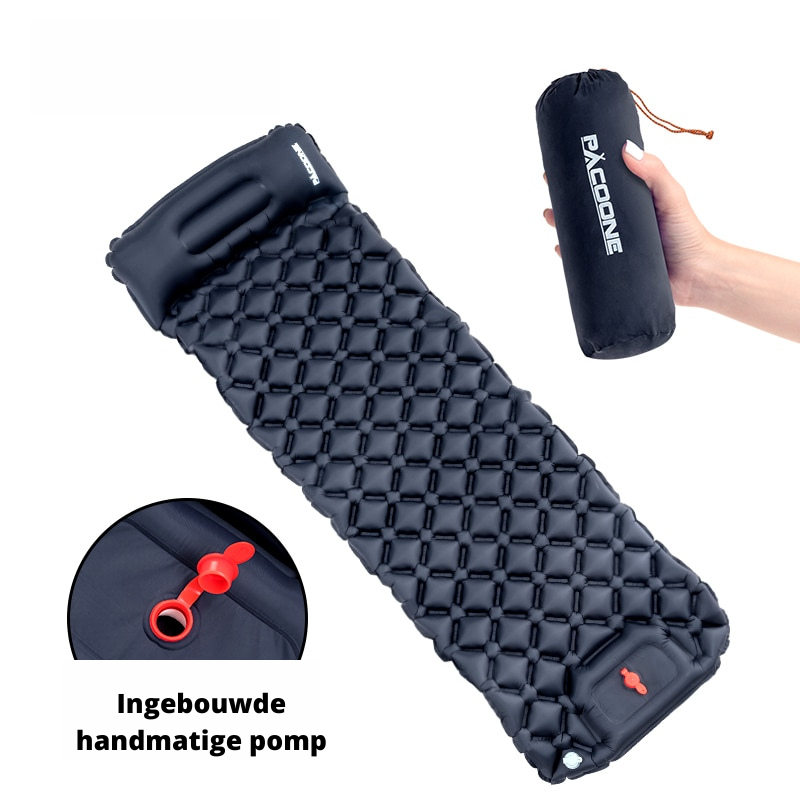 TravelRest™ – Inflatable sleeping mat, compact and with practical integrated pump [50% Off]