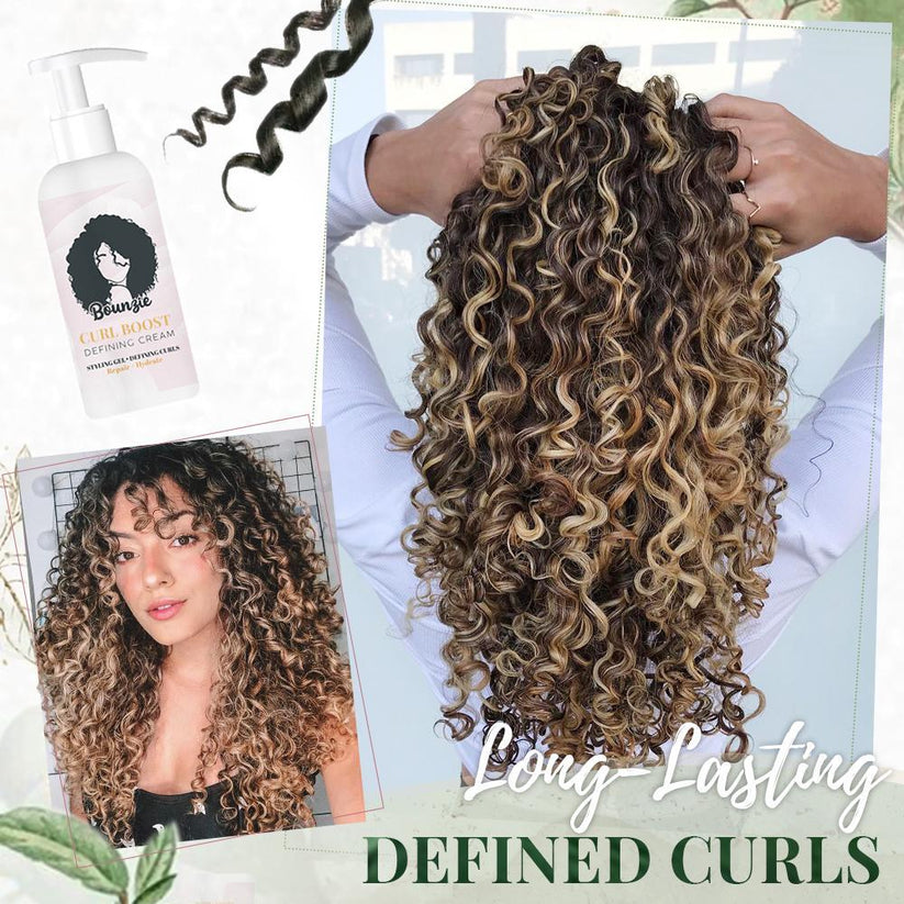 BouncyCurls™ – Enhanced Volume and Smooth Styling Hair Cream [1 + 1 Free]