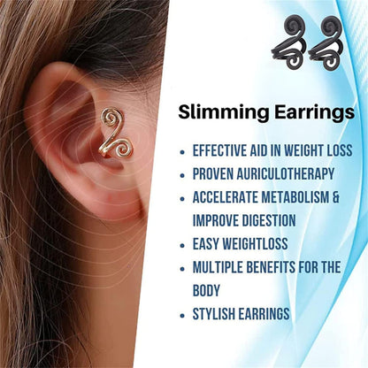 SlimEarrings™ – Acupressure Weight Loss Earrings for Natural, Gentle & Effective Support [1 + 1 Free]