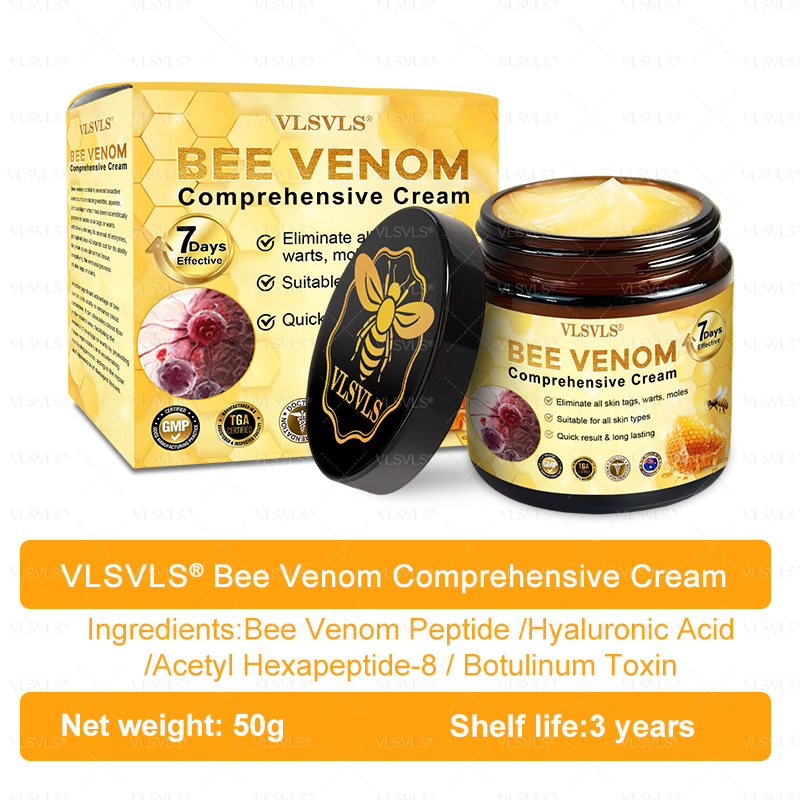 AgeGlow™ – Firming Anti-Aging Cream with Bee Venom Peptides [1 + 1 Free]