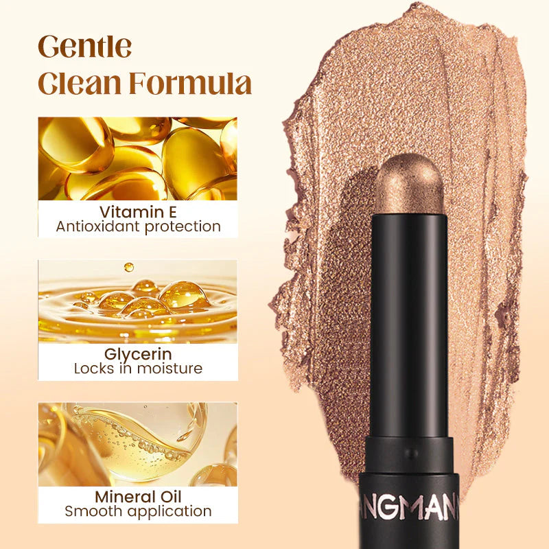 GlowVibe™ – Bold crease-free eye color for flawless application in just one swipe Design [50% Off]