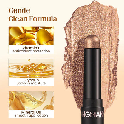 GlowVibe™ – Bold crease-free eye color for flawless application in just one swipe Design [50% Off]