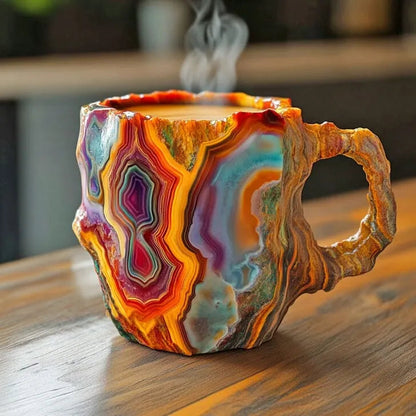 AuraStone – Handcrafted Mineral Stone Coffee Mugs Made from Real Crystal [50% Off]