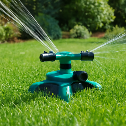 SpinSpray – 360° Garden Sprinkler for Even Watering [50% Discount]
