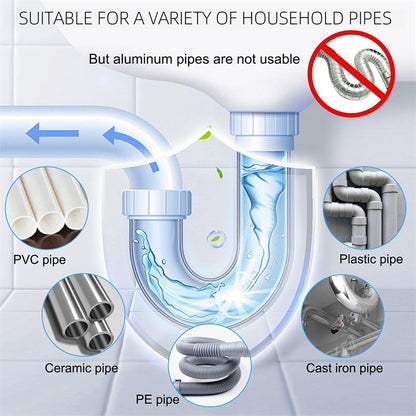 ClearSense™ – Powerful Drain Cleaner 350g for Quick and Effective Cleaning [50% Discount]