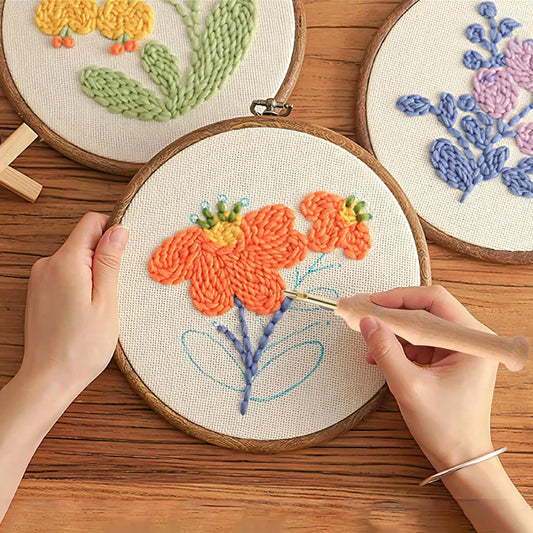 NeedleNest™ – Craft Punch Needle Set for Creative, Easy & Relaxed Handcrafting [50% Off]