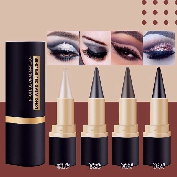Waterproof Matte Eyeliner Pencil – Smudge-Proof, 12-Hour Wear
