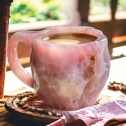 AuraStone – Handcrafted Mineral Stone Coffee Mugs Made from Real Crystal [50% Off]