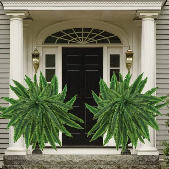 GreenGlow™ – Realistic Artificial Boston Fern for Decorative Green Interior Design [50% Off]