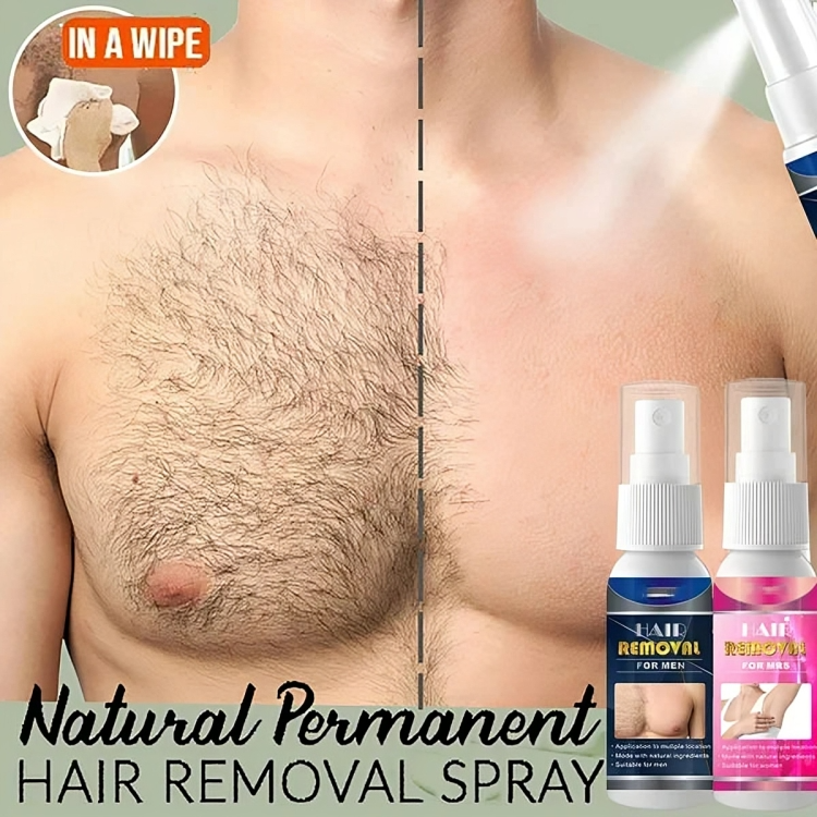 Painless Hair Removal Spray for Smooth Skin – Gentle & Hypoallergenic