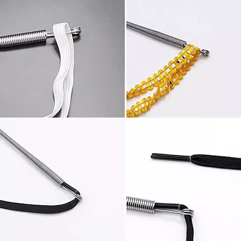 Stainless Steel Drawstring Threader Tool for Hoodies, Pants & Bags
