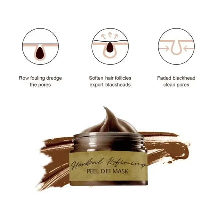 HerbalMask™ – Refining Peel-Off Facial Mask: Gentle, Effective, and Soothing [Buy 1 Get 1 Free]