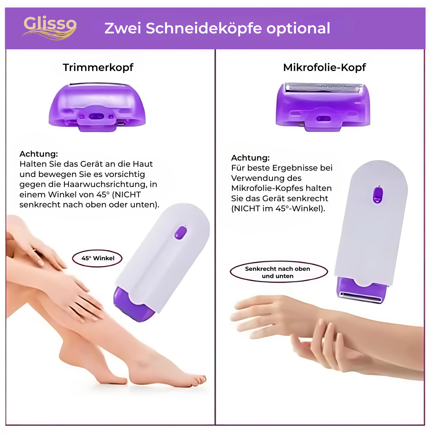 Glisso™ – Painless, Gentle Hair Remover for Silky Smooth and Well-Groomed Skin [50% Discount]
