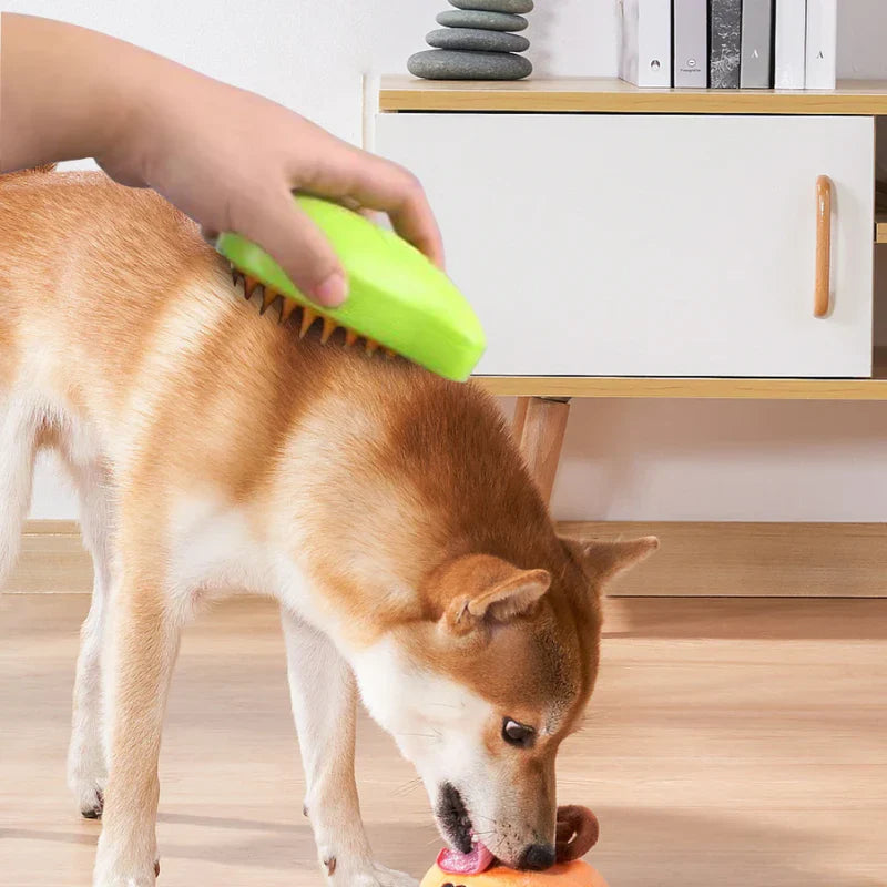 Steamy™ Pet Massage Brush – 50% OFF