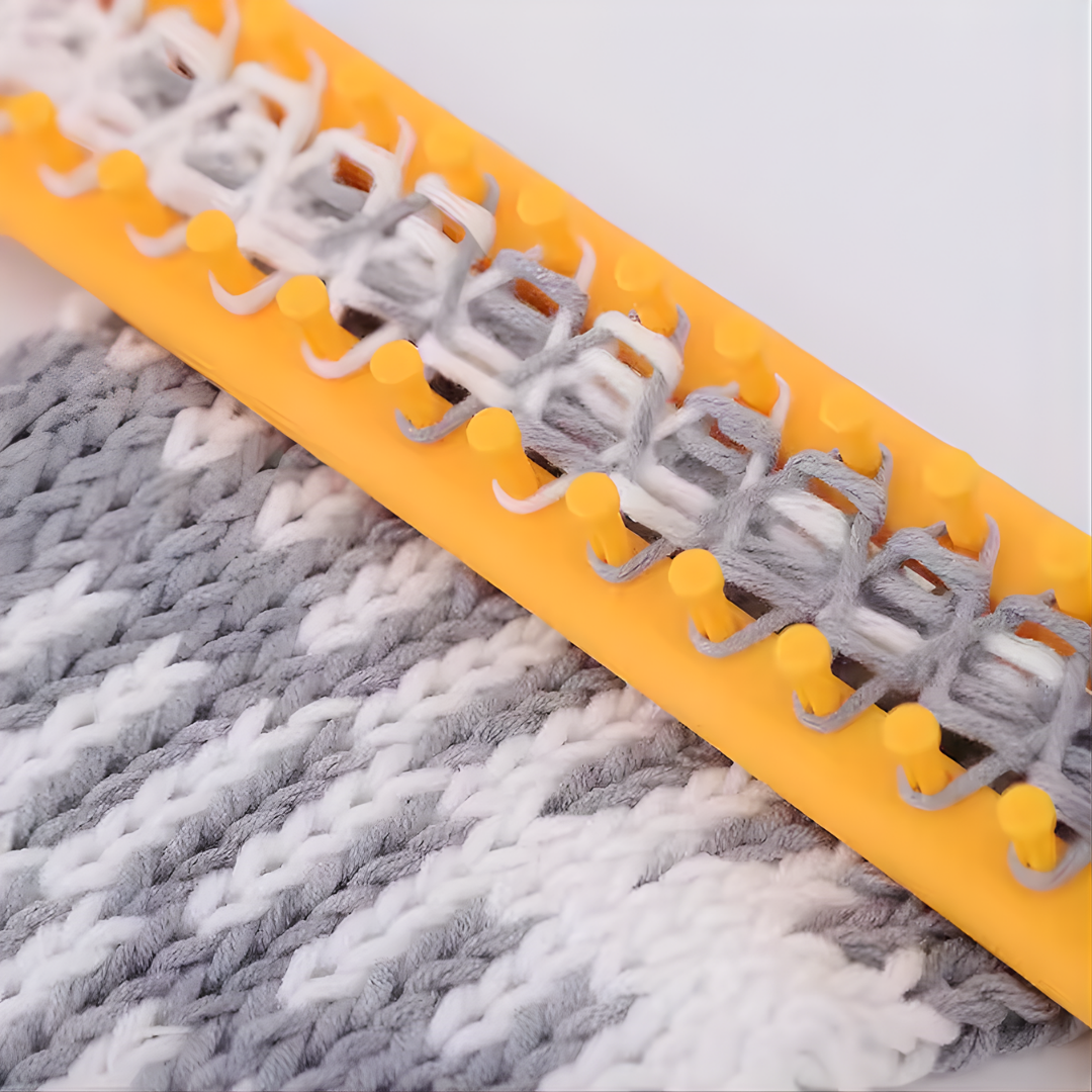 KnitEase– Loom Knitting Set for Creative and Easy Knitting Projects at Home [50% Off]