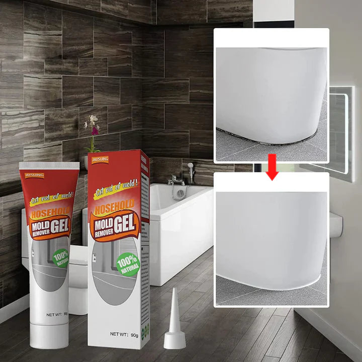 Mold Remover Gel for Bathroom & Kitchen Grout Cleaning