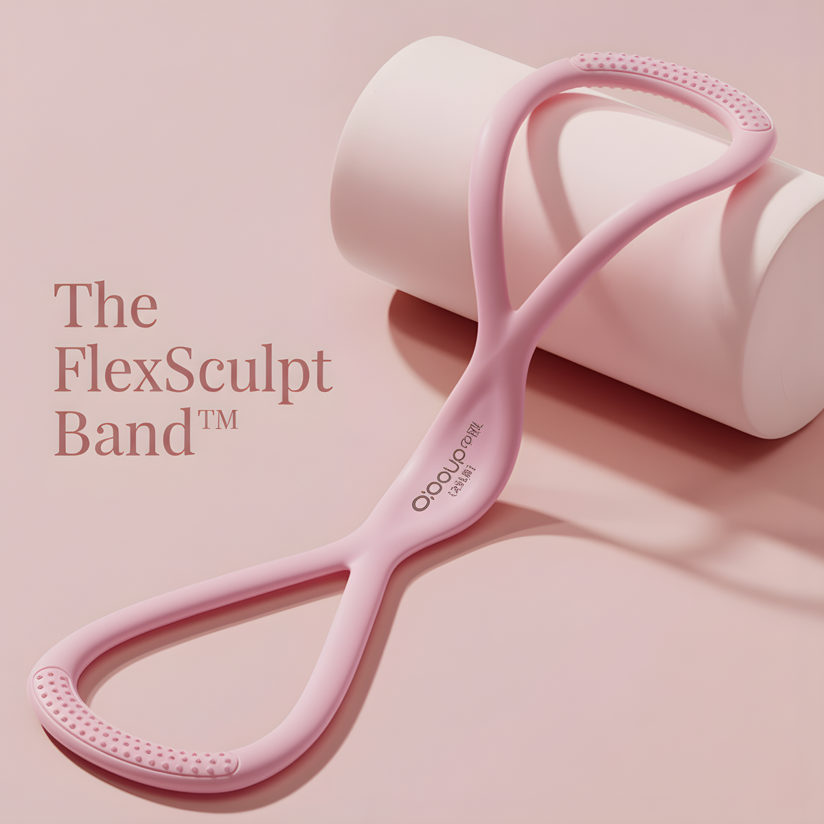 Silicone Double Loop Resistance Band for Upper Body Training