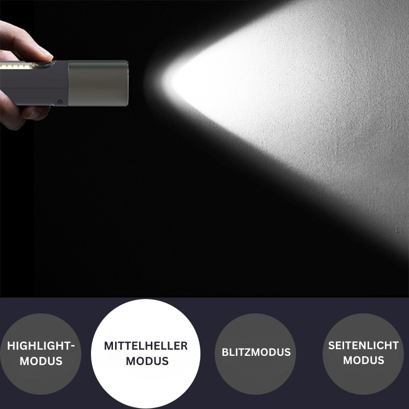 BlazeMaster™ – Tactical Laser Flashlight with High Brightness and Precision [50% Off]