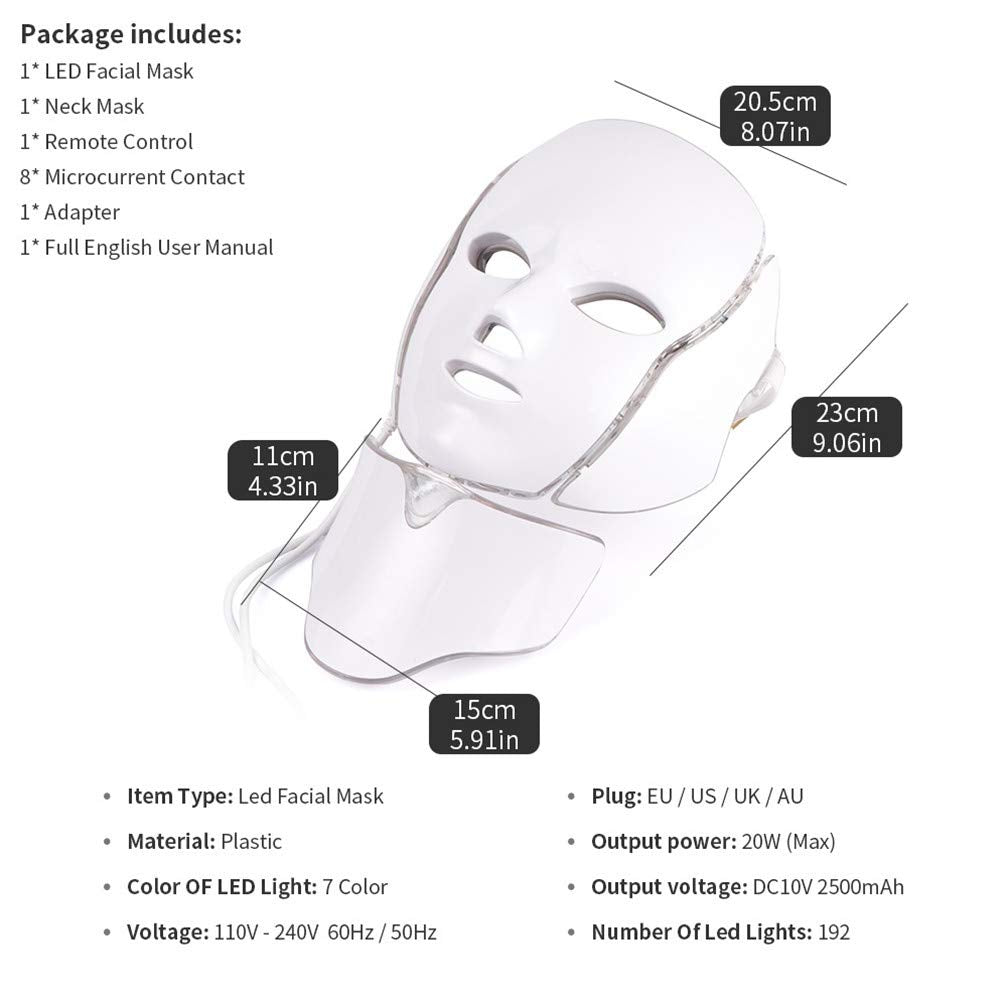 TherapyMask™ – 7-Color Skin Treatment, Wireless & Rechargeable [50% Off]