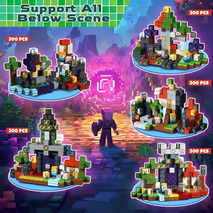 PixelBrix™ – (200-Piece Set) to Unleash Your Creativity [50% Off]