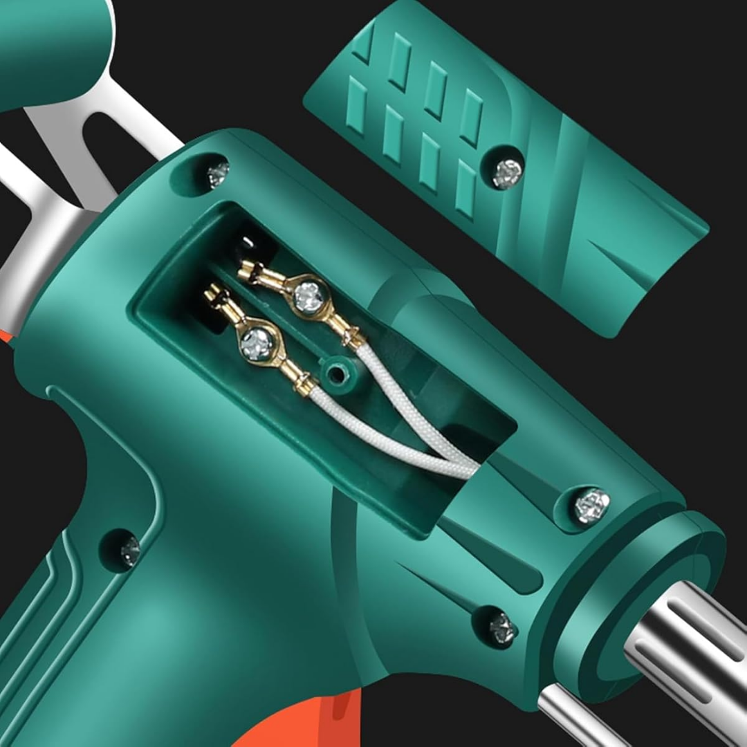 Multi-Function Soldering Iron with Laser Alignment & Side Viewing Window
