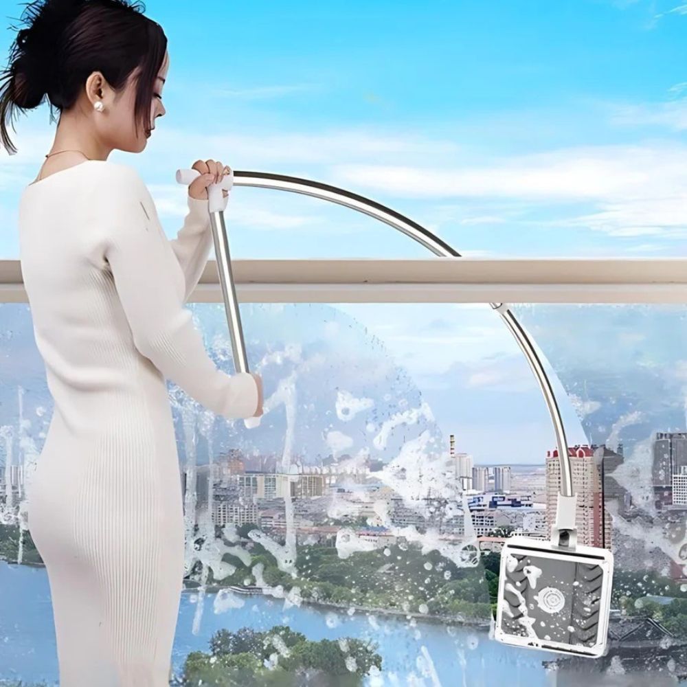 GlassBoom™ - Magnetic Glass Cleaner for Safe Double Cleaning [50% Off]