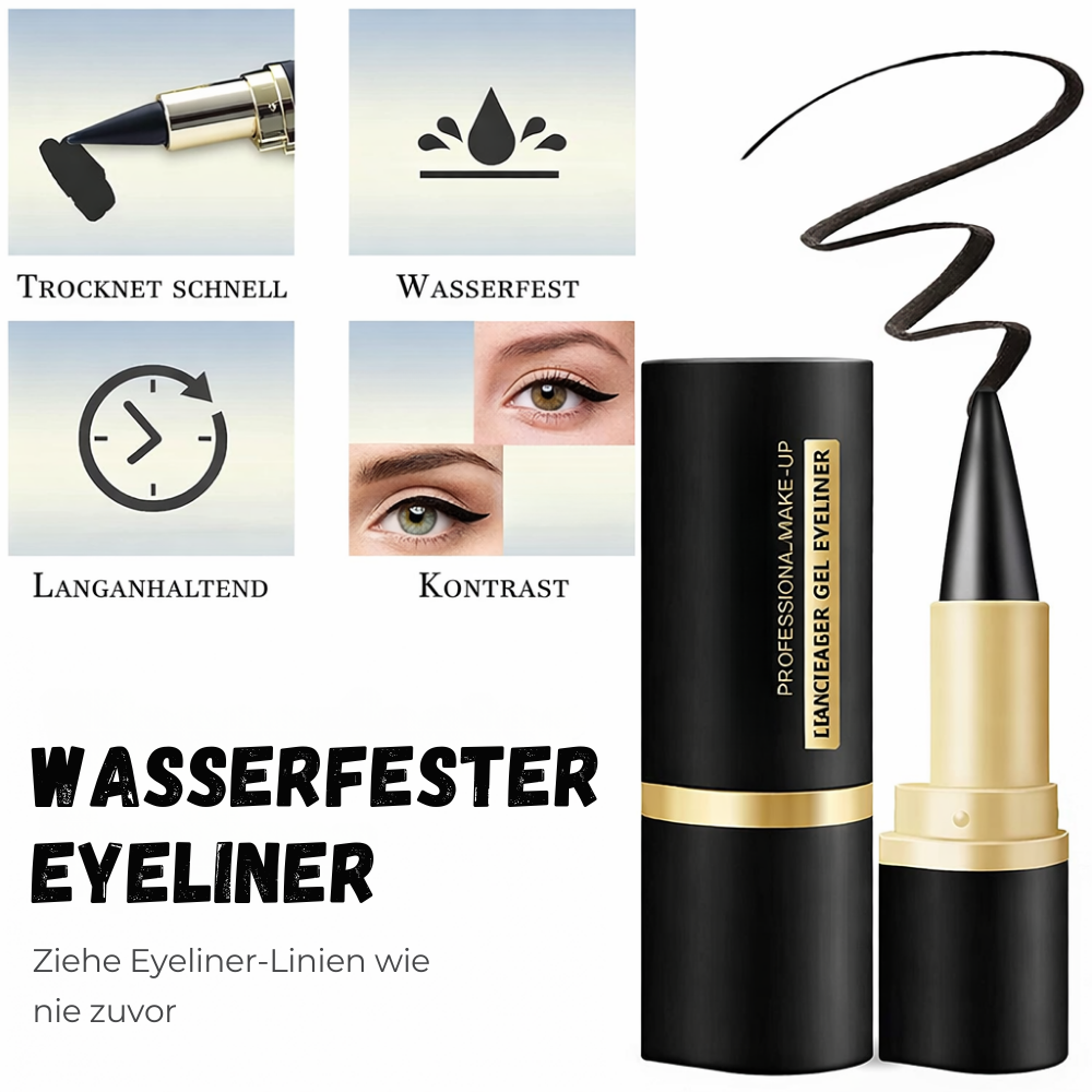 Waterproof Gel Eyeliner – Creamy Long-Lasting Smudge-Proof Formula