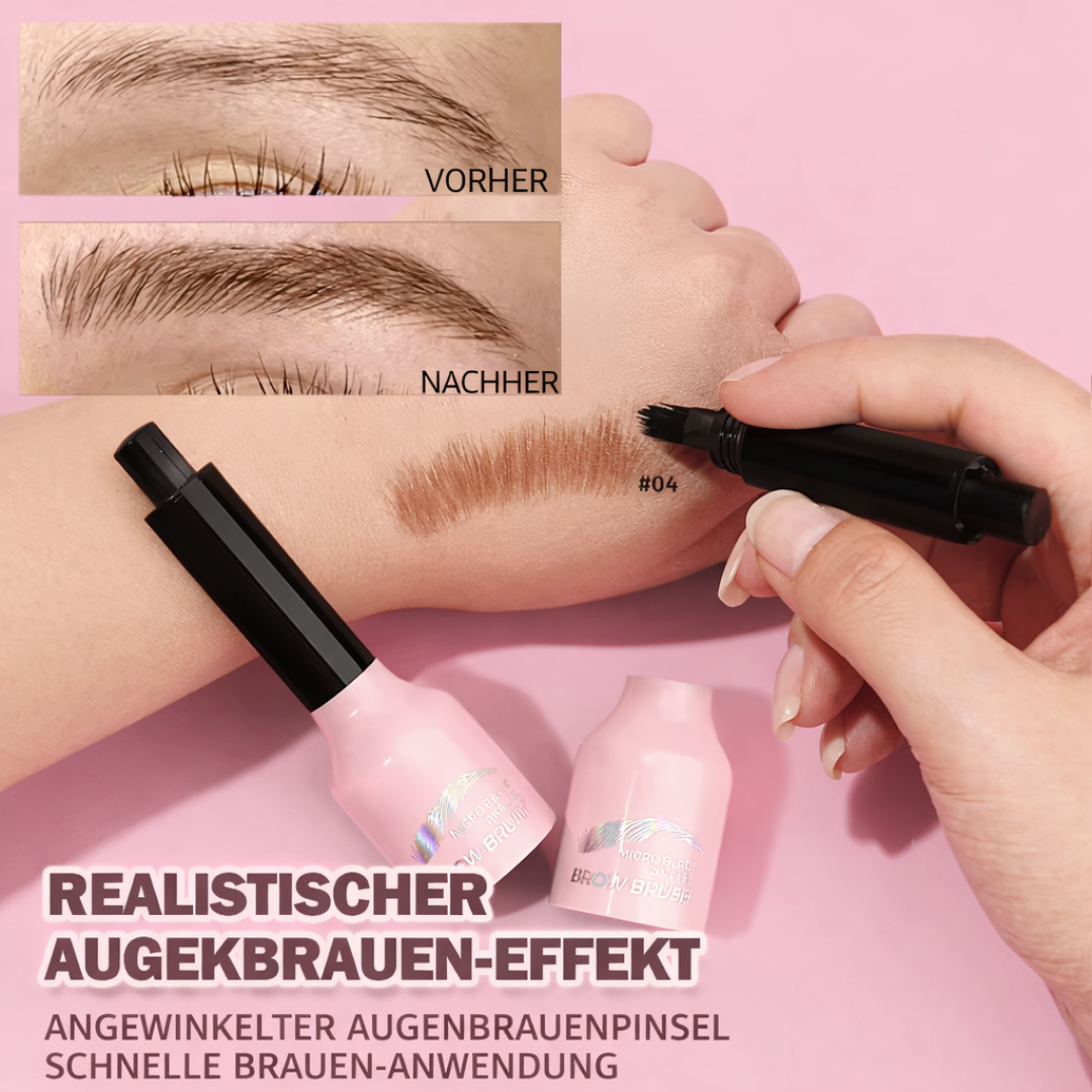 BellaBrow™ – Angled brush & liquid gel eyebrow pencil for perfect eyebrows [50% discount]