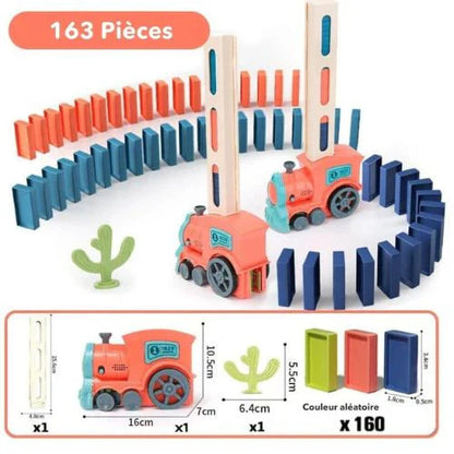 DominoTrain™ – Automatic Domino Train for Play & Fun [50% Off]