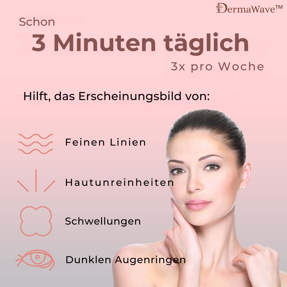 4-in-1 LED Light Therapy Facial Device with Heat and Massage