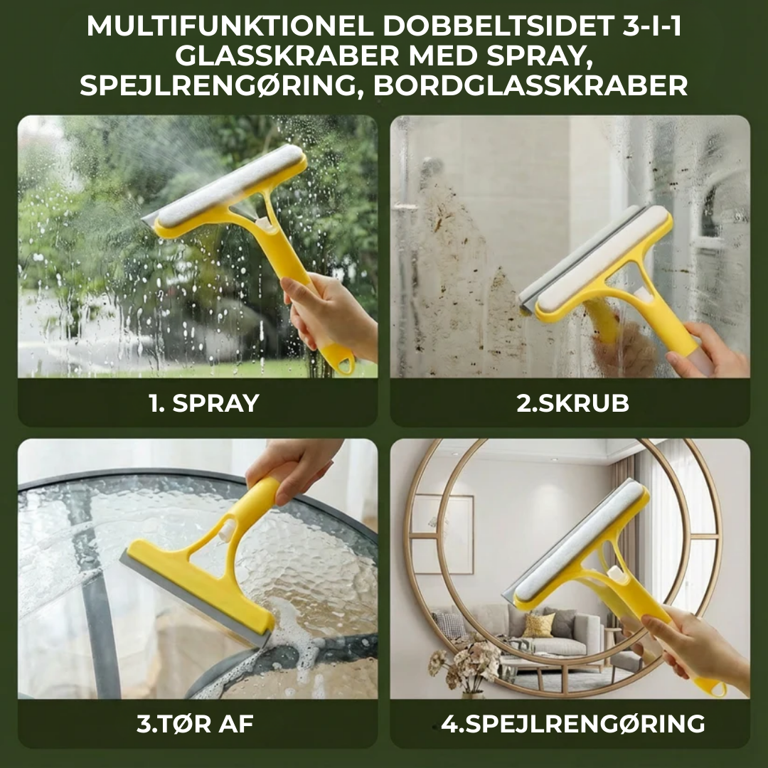 ShineBrush™ – Effective 3-in-1 Cleaning for Radiantly Clean and Clear Windows [50% Off]