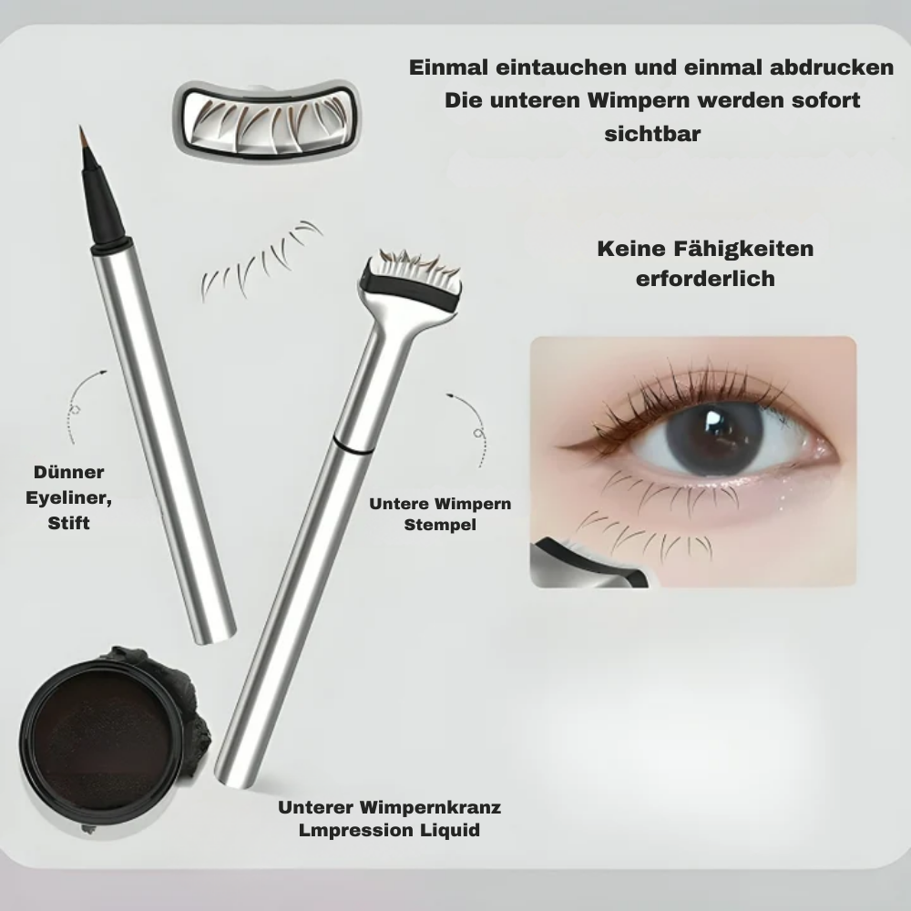 Eyeliner Stamp Tool – 2-in-1 Winged Liner Stamp & Pen