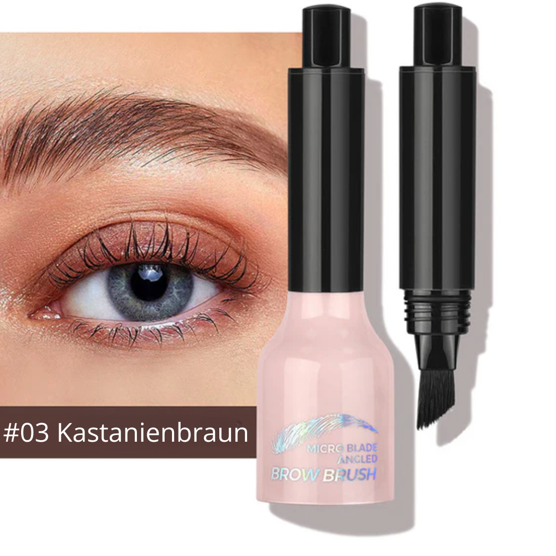 BellaBrow™ – Angled brush & liquid gel eyebrow pencil for perfect eyebrows [50% discount]