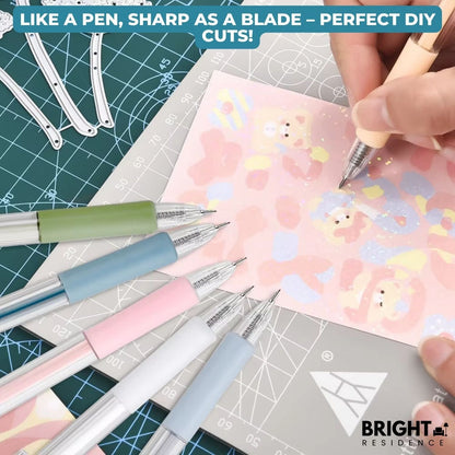 BladePen™ Precision Cutting Pen for Creative Projects [3 + 3 Free]