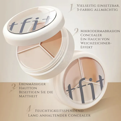 Tfit™ – Three-color concealer for flawless, natural & radiant complexion smooth coverage [1 + 1 Free]