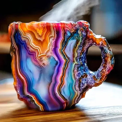 AuraStone – Handcrafted Mineral Stone Coffee Mugs Made from Real Crystal [50% Off]