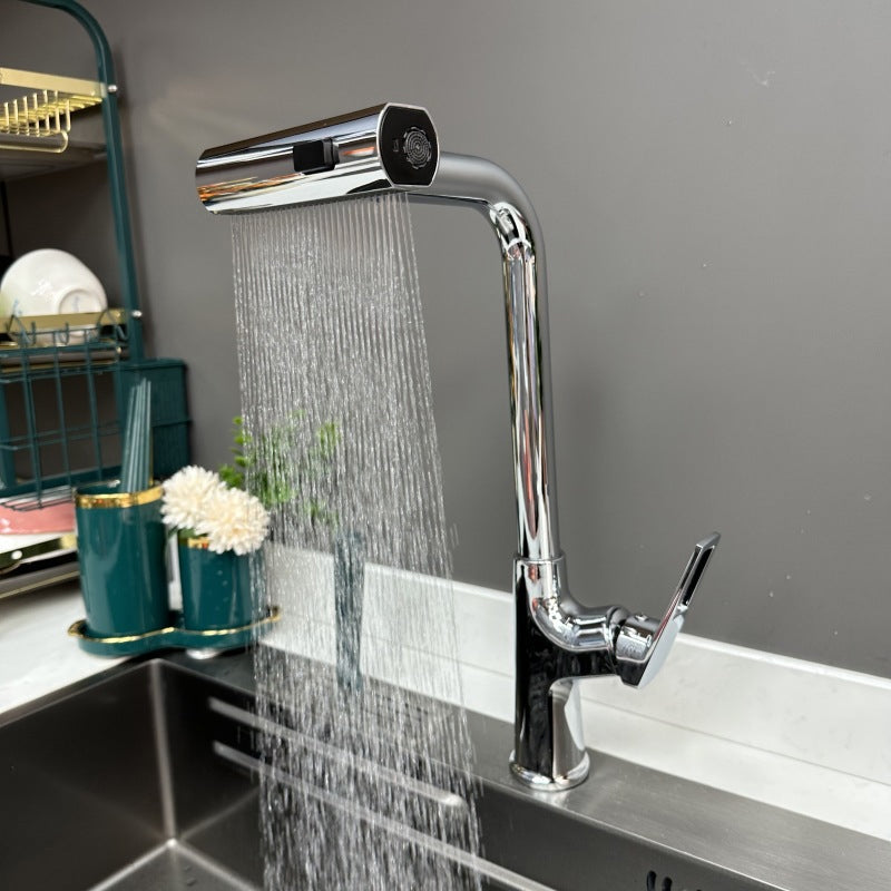 Splash-Proof Faucet Aerator Attachment with Dual Spray Modes
