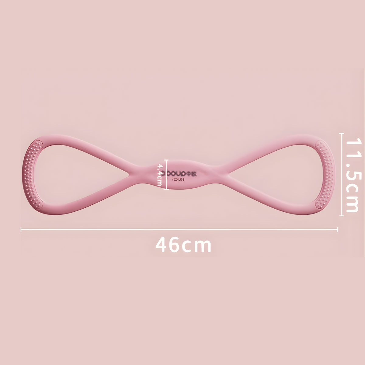Silicone Double Loop Resistance Band for Upper Body Training