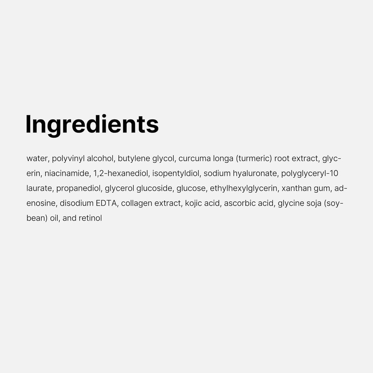 Kojic Acid Peel-Off Face Mask for Dark Spots & Even Skin Tone
