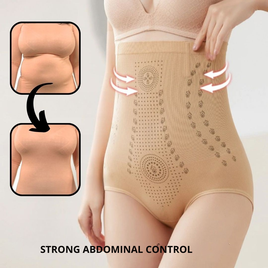 High-Waisted Thermal Body Shaper for Abdomen and Hips