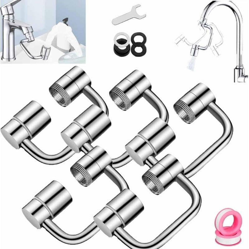 AquaRotate™ – 1440° Rotatable Faucet Attachment for Flexible and Comfortable Washing [50% Off]