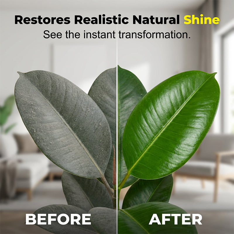 Artificial Plant Cleaning Spray for Dust-Free Radiant Faux Foliage
