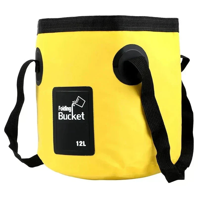 Foldable Water Bucket – Collapsible PVC Bucket for Camping and Home Use