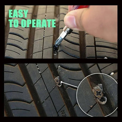 TireNail™ – Comprehensive Kit for Quick Repair of Rubber Tire Punctures [20 + 20 Free]