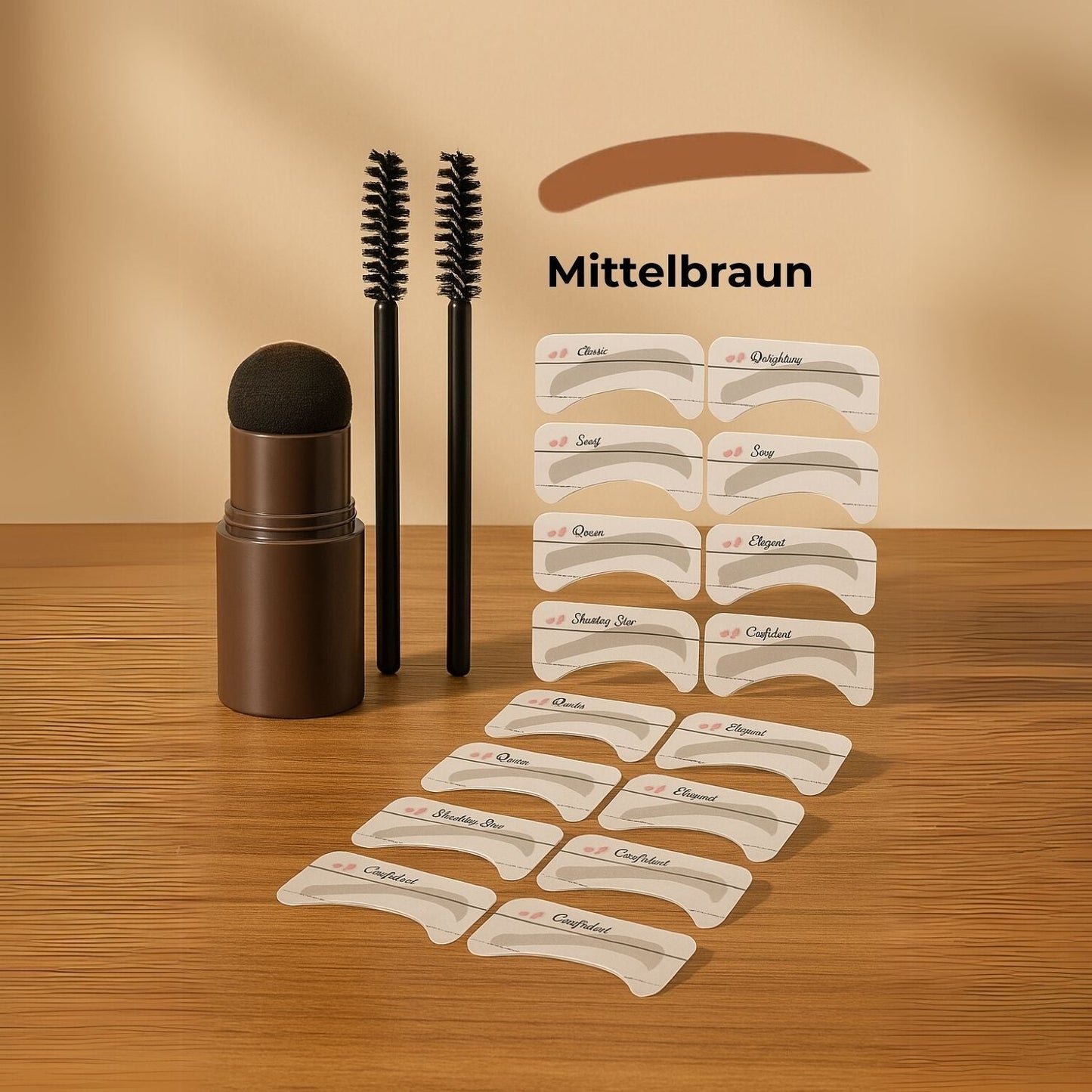 BrowStamp™ – Perfect eyebrow stamping styling set for effortlessly defined eyebrows [50% Off]